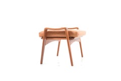 Midcentury Danish Teak Footstool by Arne Wahl Iversen for Komfort