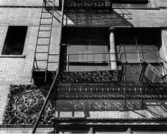 19th Century Wrought Iron Fire Escape Panel from the Meyer Loft Building