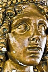 20th Century Cast Plaster Statue of a Female Figure from the Granada Theater