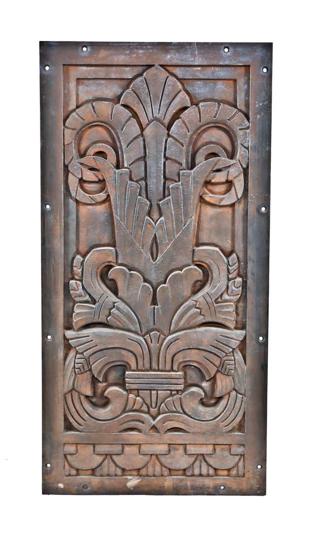Art Deco Style Exterior Building Panel - For Sale on 1stDibs