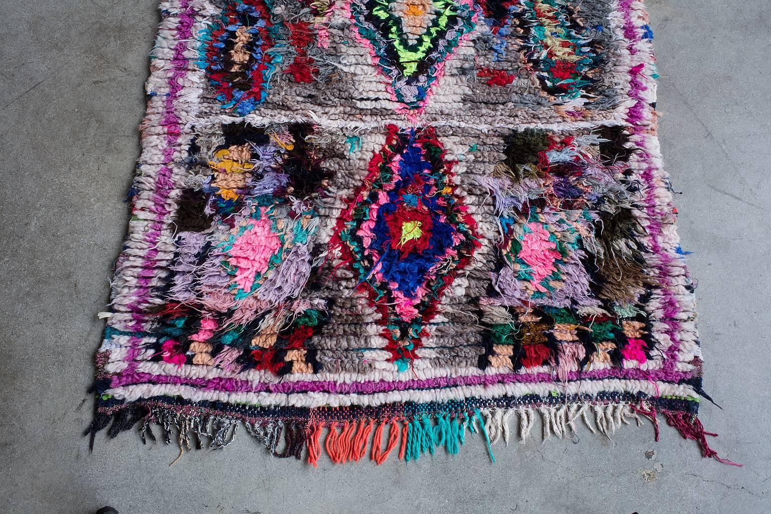 Tribal Vintage Moroccan Azilal Rug