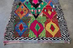 Vintage Ourika Boucherouite Rug