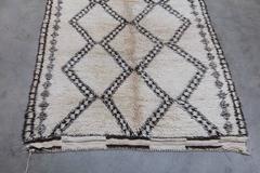 Vintage Moroccan Beni Ourain Rug