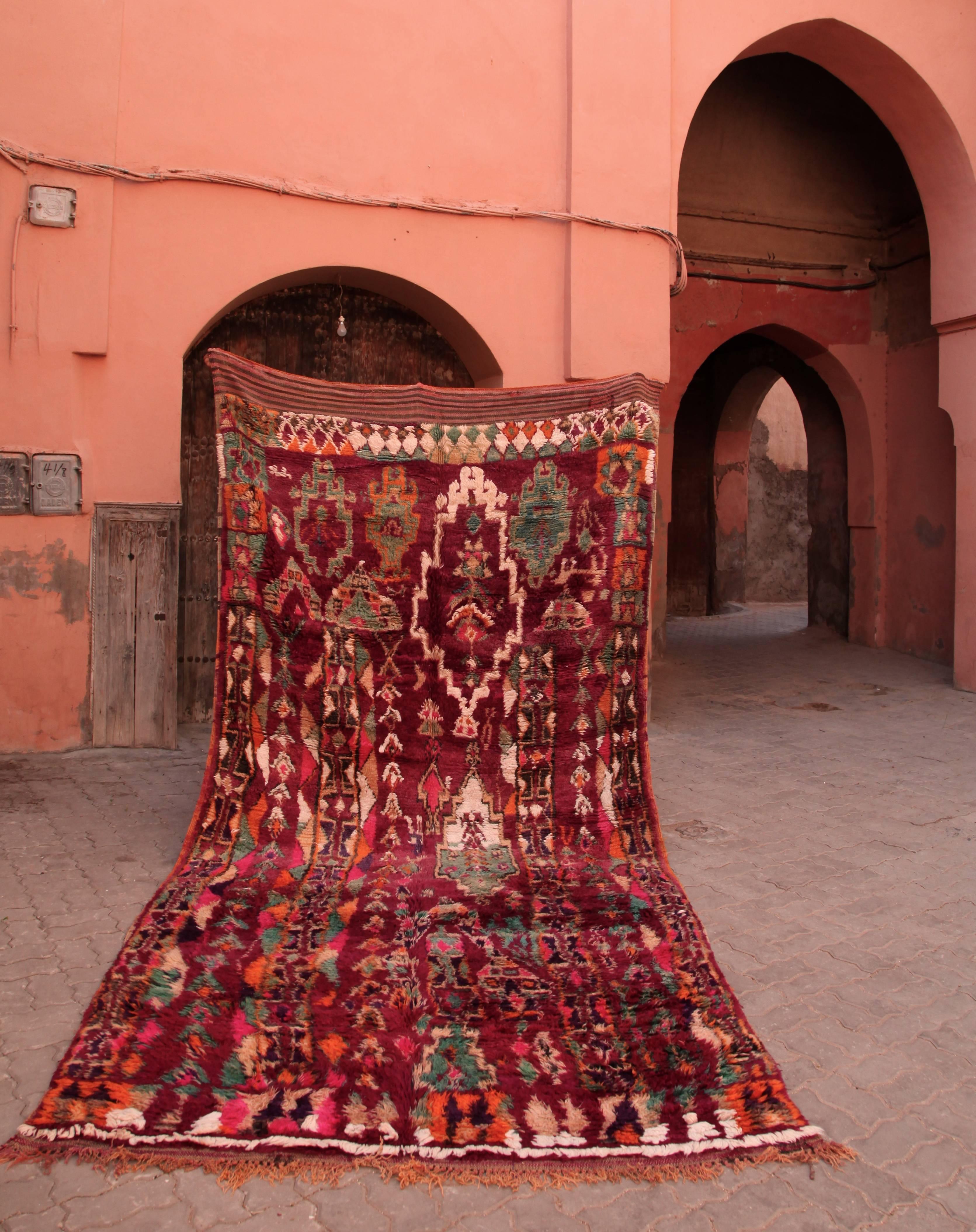 Vintage Moroccan Talsint Rug For Sale 3