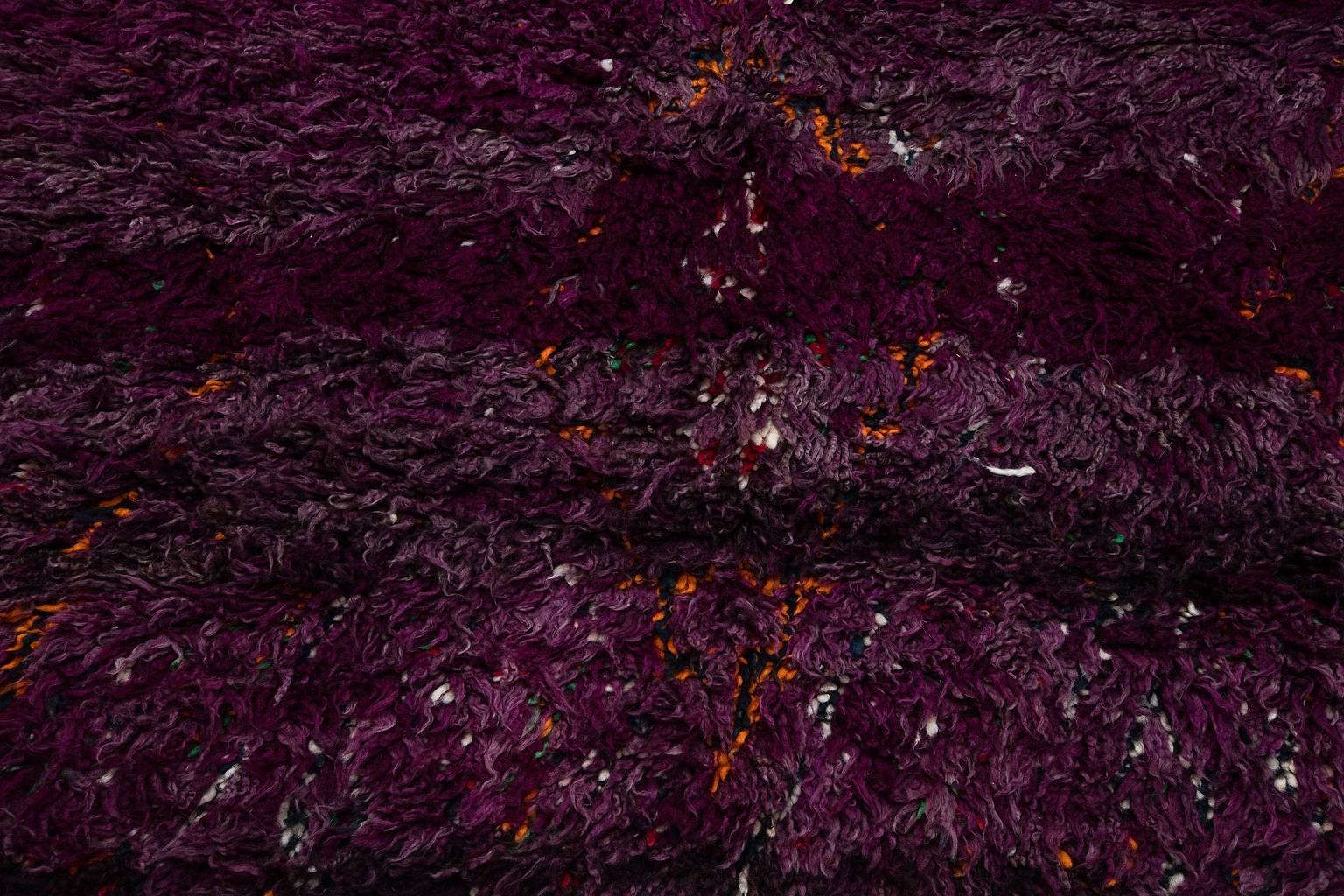 20th Century Vintage Moroccan Zayan Rug