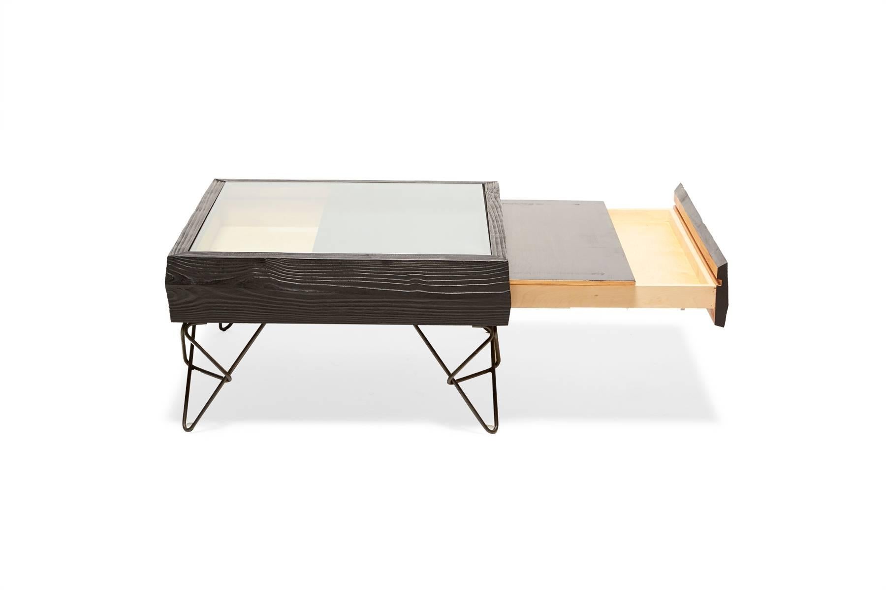 Bowline Ebonized Coffee Table - In Stock In New Condition In Los Angeles, CA