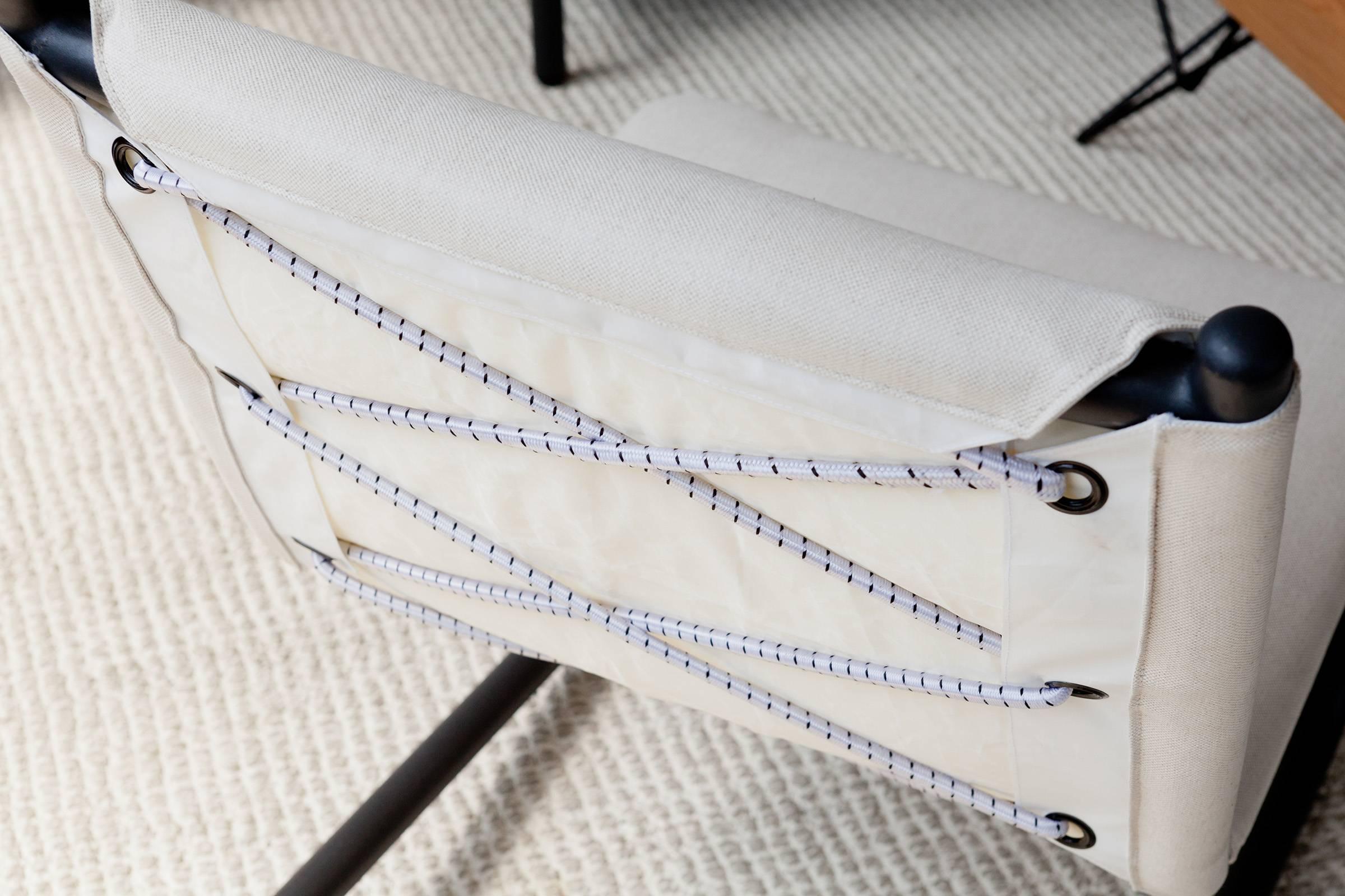 Bowline Chair in Cream Canvas - In Stock 1