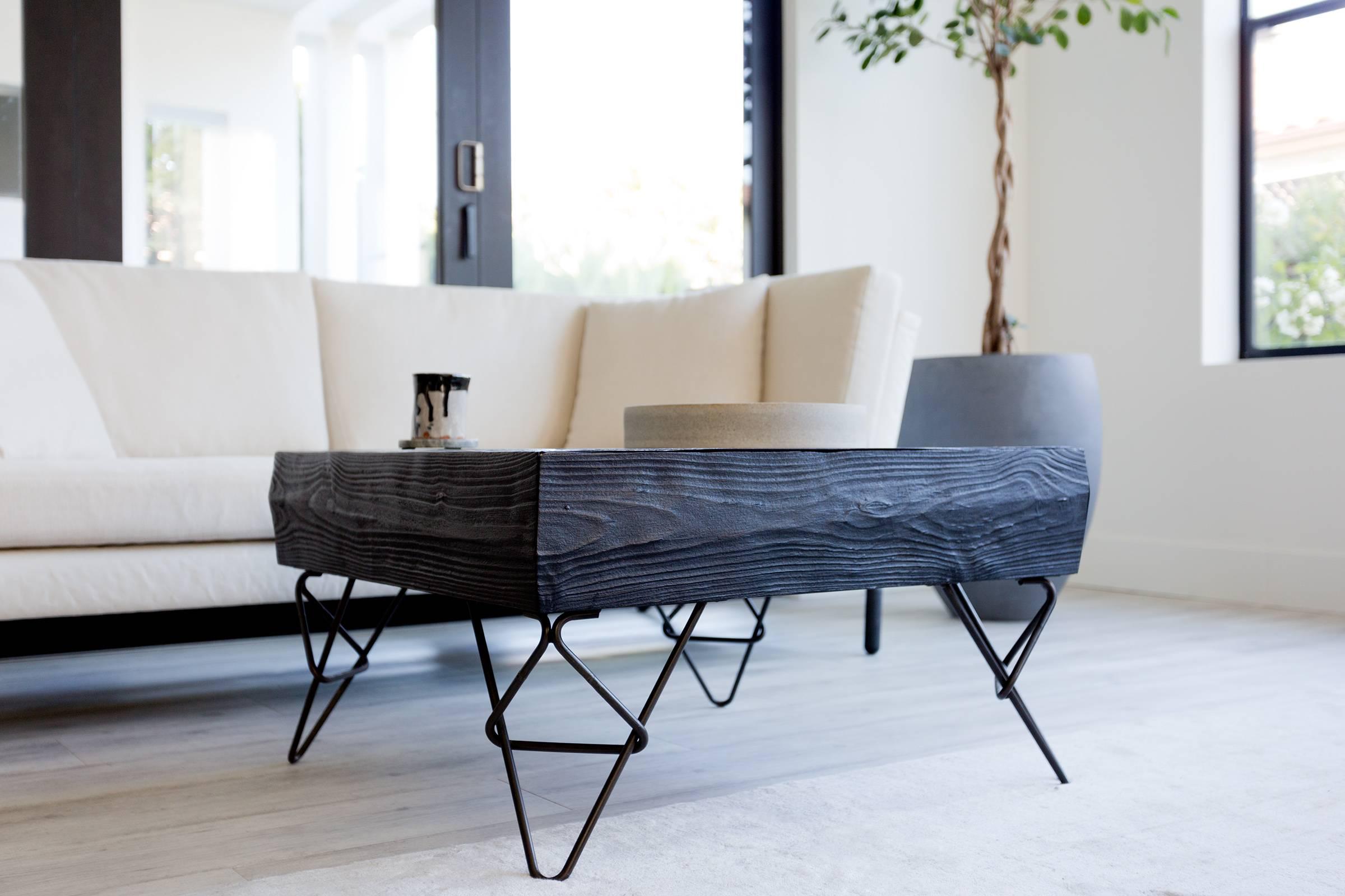 Bowline Ebonized Coffee Table - In Stock 2