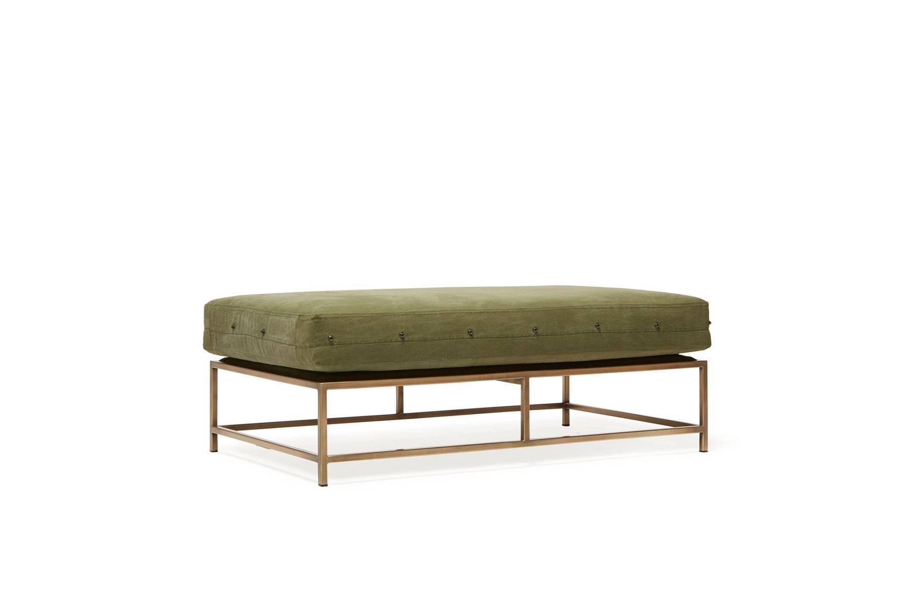 The Inheritance Bench is a versatile piece that can be used as a chaise extension on any sofa, as an independent seating option or as a large upholstered coffee table.  

Since first designing Inheritance Collection, Stephen Kenn has been inspired