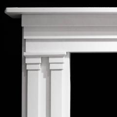 20th Century English Stone Fireplace Mantelpiece