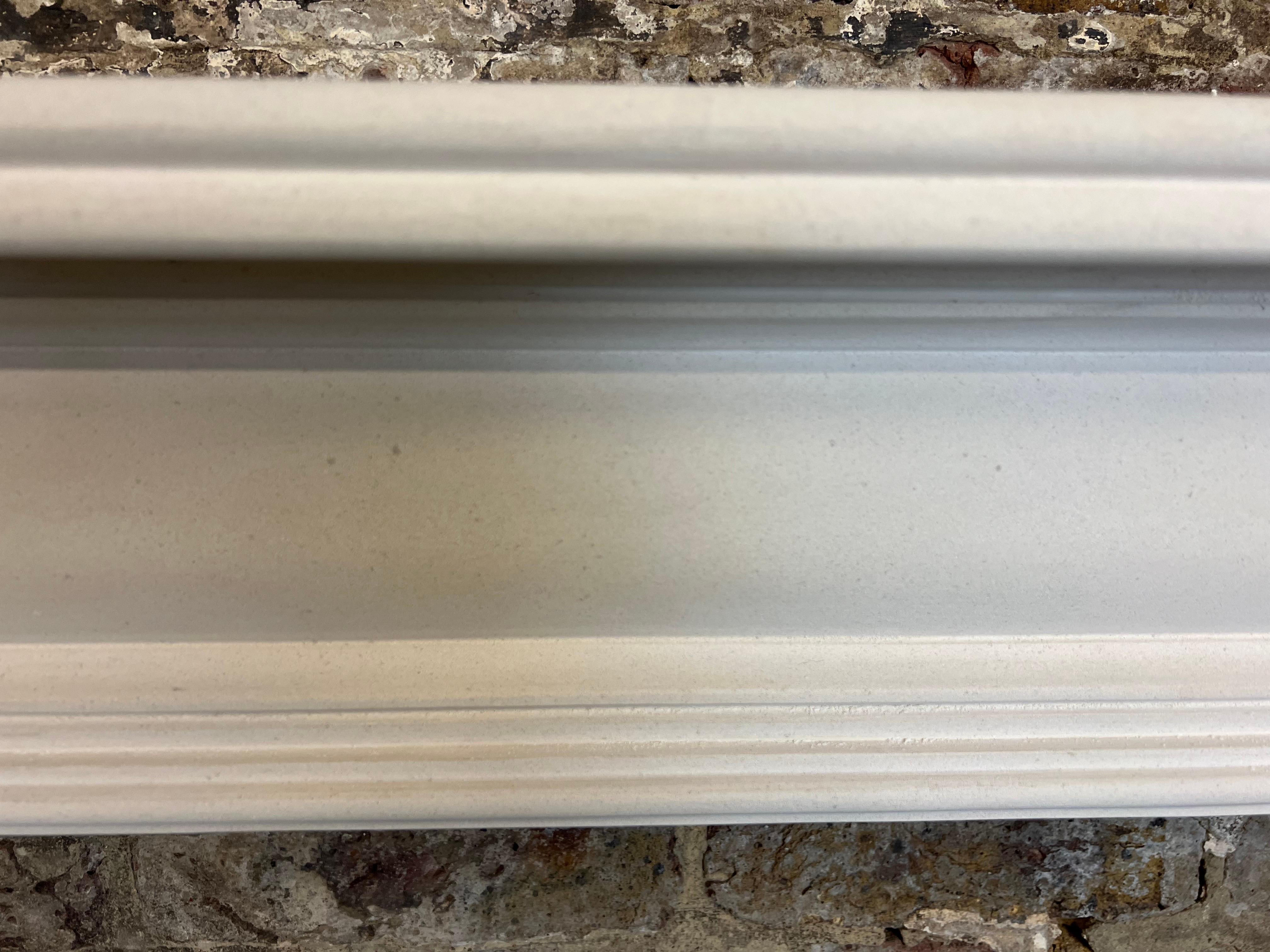 20th Century Bullseye Limestone Fireplace Mantlepiece For Sale 14
