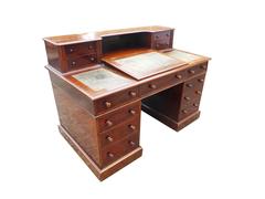 19th Century Mahogany Dickens Desk