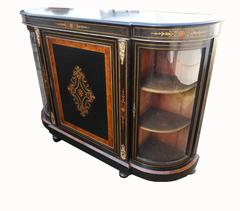 19th Century Ebonized Credenza