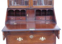 18th Century Mahogany Secretary Bookcase of Small Proportions