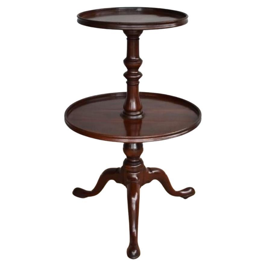 George III Mahogany Dumbwaiter For Sale
