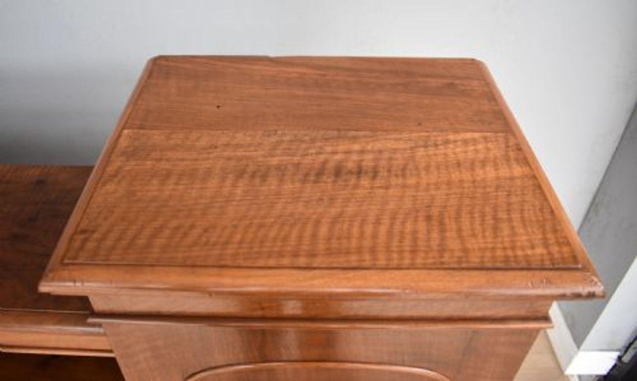 Victorian Walnut Open Bookcase For Sale 5