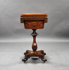 William IV Rosewood Tea Poy