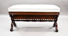 William IV Mahogany Stool