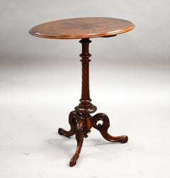 Victorian Burr Walnut Occasional Table