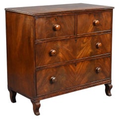 Regency Flame Mahogany Chest of Drawers