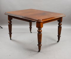 Victorian Mahogany Extending Dining Table