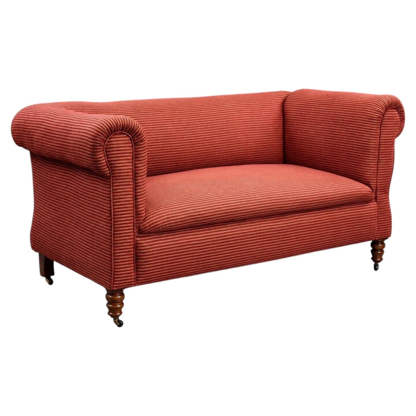 What is a low sofa called?