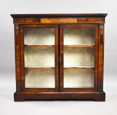 Victorian Mahogany Two Door Pier Cabinet