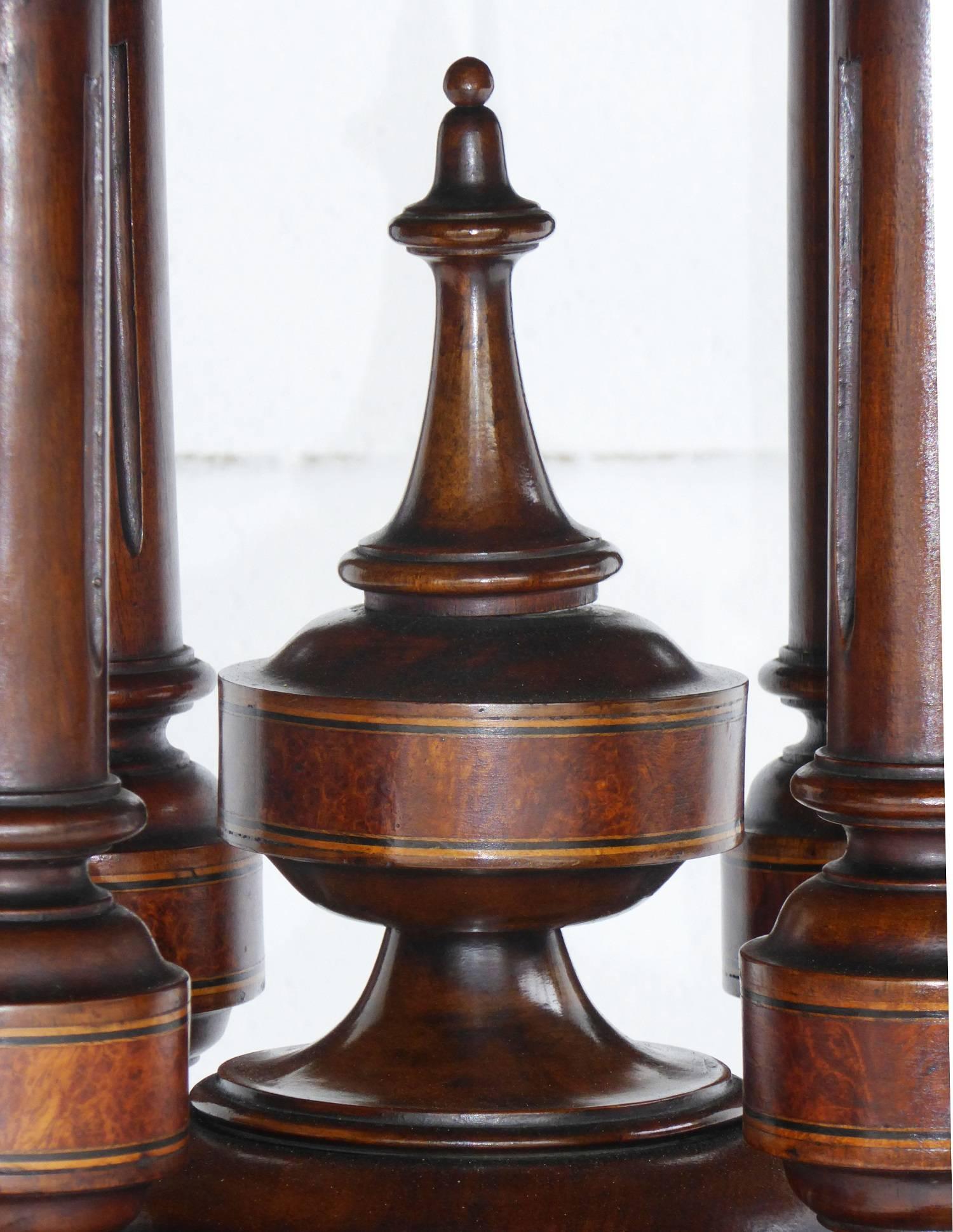 19th Century Victorian Burr Walnut Oval Loo Table 1