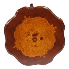 Italy antique Sorrentine Coffee Table Solid carved Walnut richly Inlaid the Top