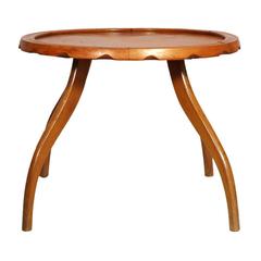 Mid-Century 1930er Jahre Art Deco Couchtisch, Gaetano Borsani beschriftet, von Osvaldo