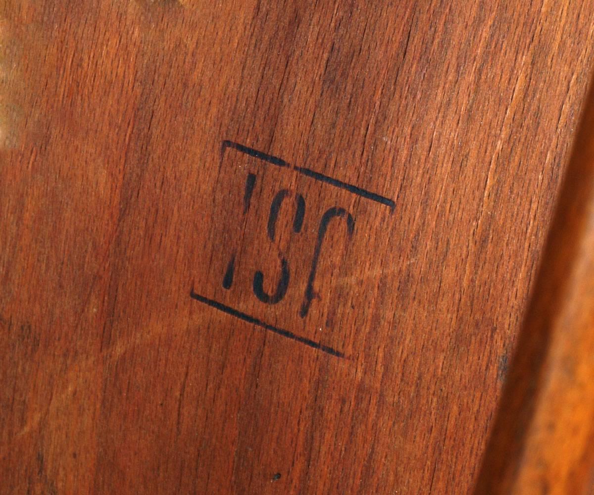 Italiano Sei sedie italiane del Mid-Century Modern in legno di faggio,  da I.S.A. Bergamo in vendita
