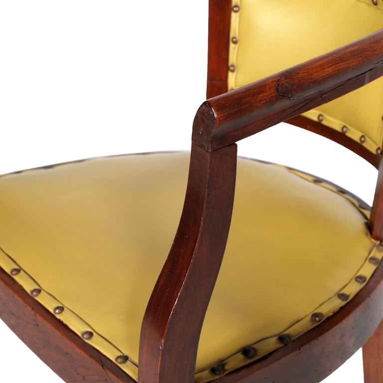 1930s Pair of "Pozzetto" Chairs Art Deco in Walnut Coating ...