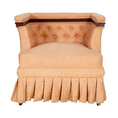 1900s Antique Art Nouveau Armchair Bedroom Armchair, Belle Époque