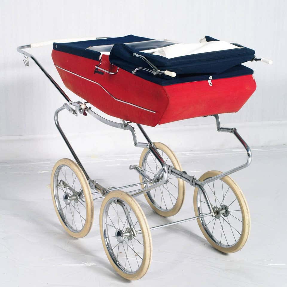 Pram Material 1950s Vintage Pram - 4 For Sale on 1stDibs | vintage baby stroller ...