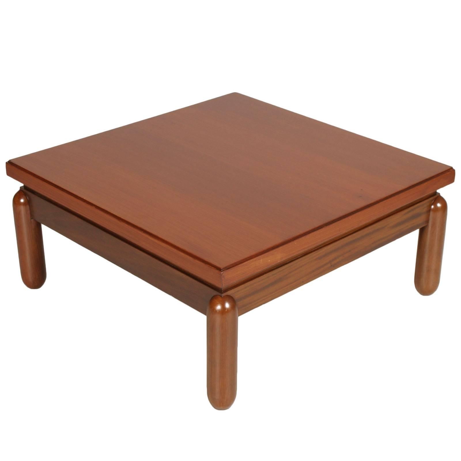 Mid-Century Modern Coffee Centre Table in Afra & Tobia Scarpa Style, 1970s