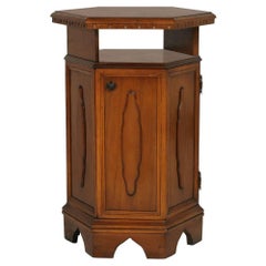 Used Midcentury Tuscany Renaissance Cabinet, Bedside Table, Walnut Polished to Wax