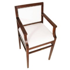Art Deco, 1920s Judge Armchair Trieste Court , Josef Hoffmann Wiener Werkstätte