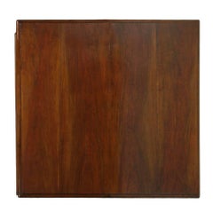 Early 19th Century Italy Baroque Walnut Square Dining Table or Games Table