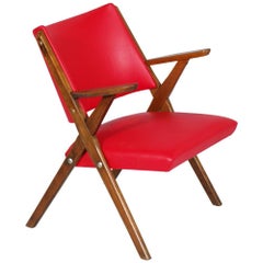 Mid-Century Modern Italy Dal Vera Easy Chair