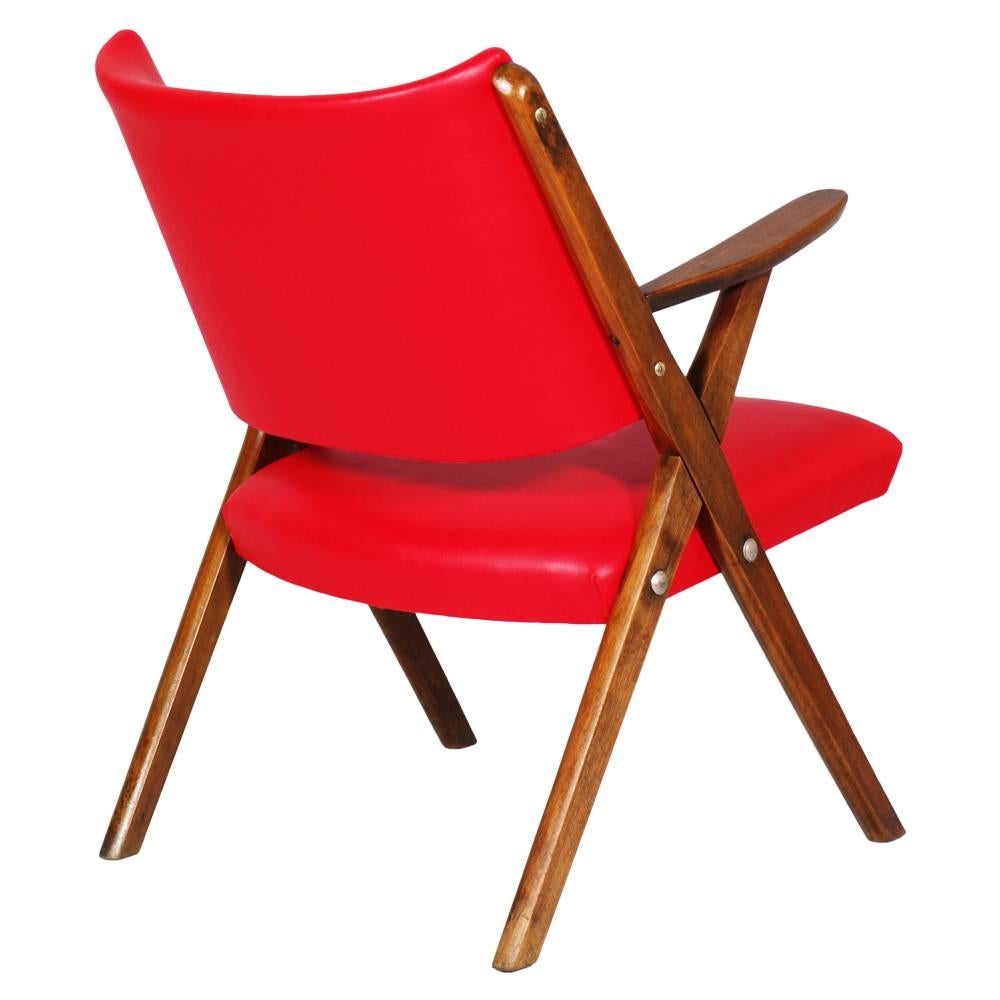 Italian Mid-Century Modern Italy Dal Vera Easy Chair For Sale