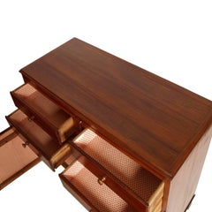 Late 19th Century Italy Credenza Sideboard, Solid Walnut , Wax Polished