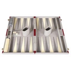Elegant Vintage ViennaLine Backgammon Presentation Game Set — Circa 2000
