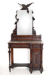 Late 19th Century Venetian Vanity Console Art Nouveau by Testolini & Salviati