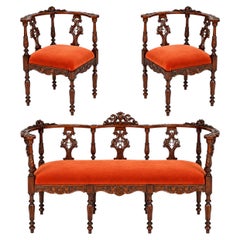 Sofá y sillones de la suite «Venetian Salon», diseñados por Vincenzo Cadorin para Testolini Frères