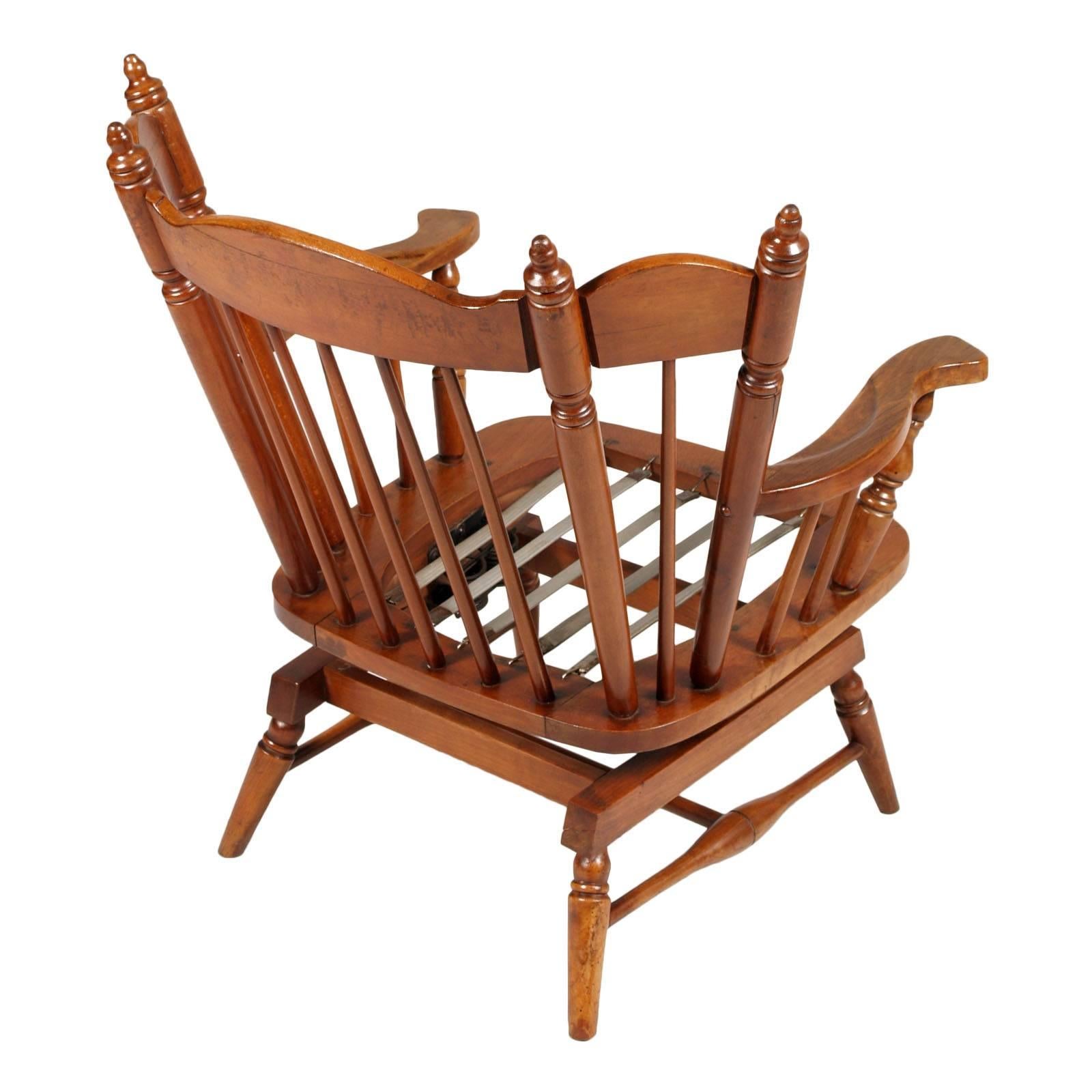 antique rocker with springs