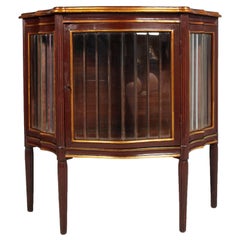 Late 19th Century Venetian 'Belle Epoque' China Cabinet, Glass Cupboards