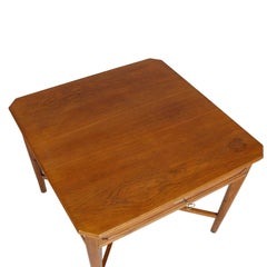 Last 19th Century Modernist Desk Table, Rovere, Attributable Wiener Werkstätte