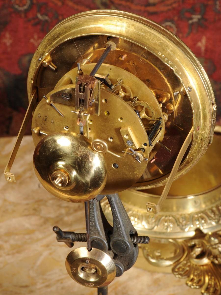 Antique French Classical Cartel Wall Clock 1