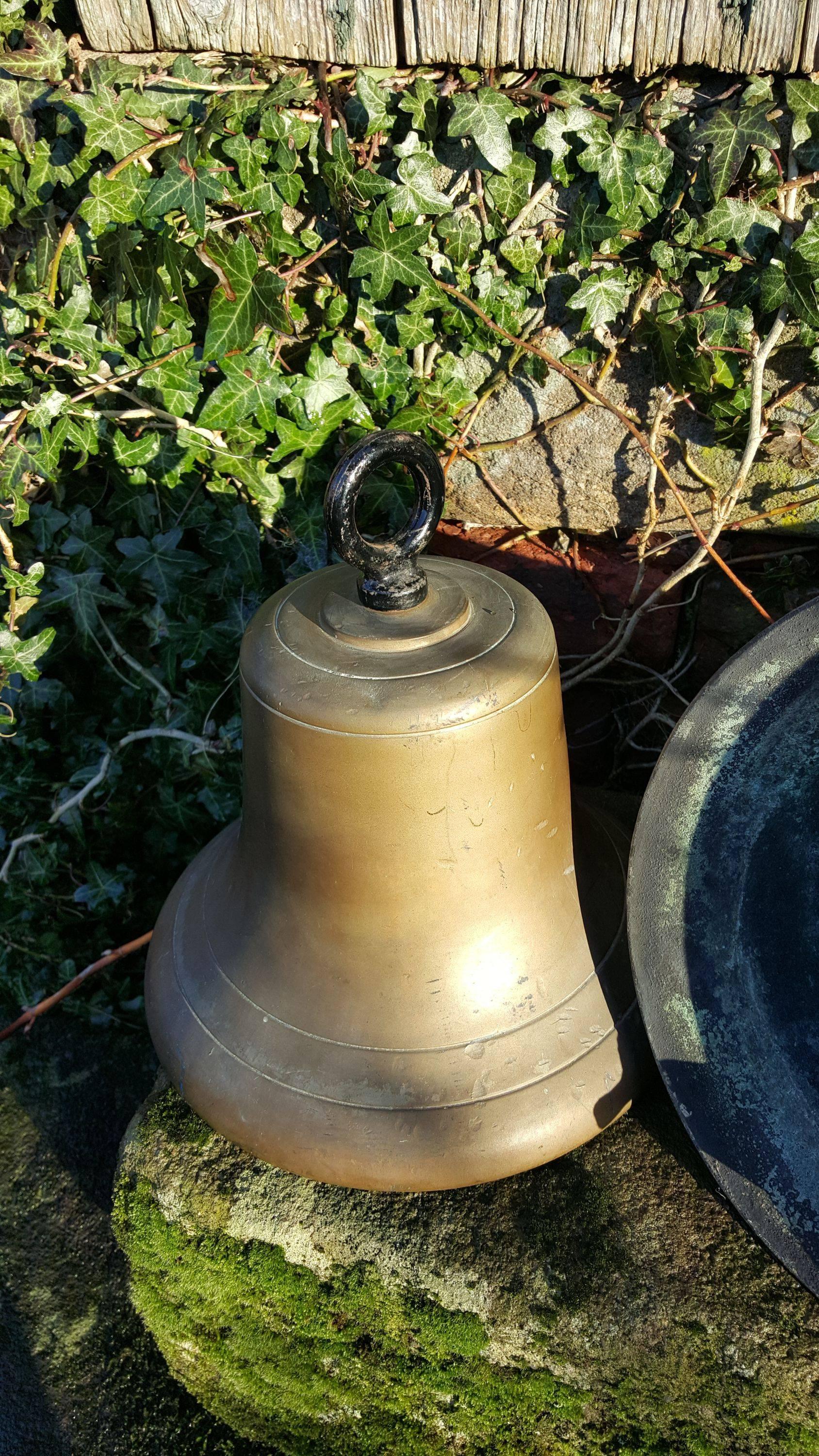 Victorian Collection of Three Bronze Bells For Sale