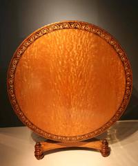 Fine Satinwood Centre Table Attributed to George Bullock, circa 1815, England